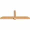 Ekena Millwork Eugene Smooth Timber Gable Bracket, Western Red Cedar, 84"W x 31"H x 5 1/2"D x 5 1/2"F, 9/12 Pitch GBW084X31X0606EUG00SWR - alternate 5